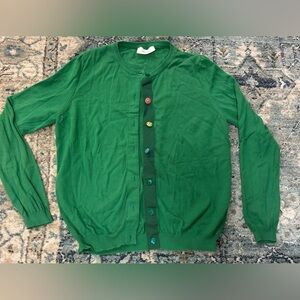 VICOLO Green cardigan, assuming women’s size xs/s